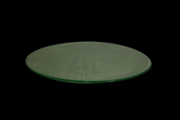 Блюдо для подачи круглое d=300 мм. стекло 3D /1/12/ АКЦИЯ