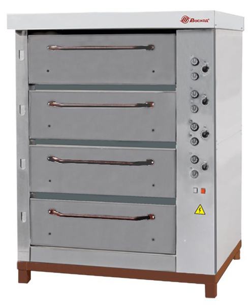 Купить печь хлебопекарная хпэ-750/4 (нержавеющие облицовка и дверки)