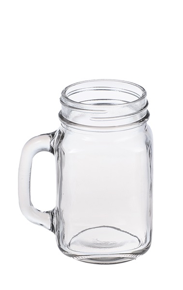 Купить банка для коктейля 450 мл без крышки c ручкой (zf17042402) /1/