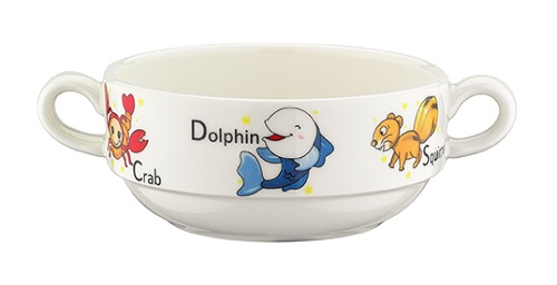 Купить бульонница 350 мл. с ручками d=120 мм. кидс bonna /1/12/720