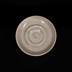 Блюдце 114 мм серо-коричневое «Corone Natura»