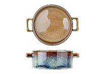 Купить чашка суповая с ручками 450 мл, d 13 см h 5,5 см, quintana amber cosy&trendy quintana amber