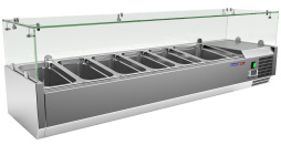 Холодильная витрина настольная COOLEQ VRX 1500/380