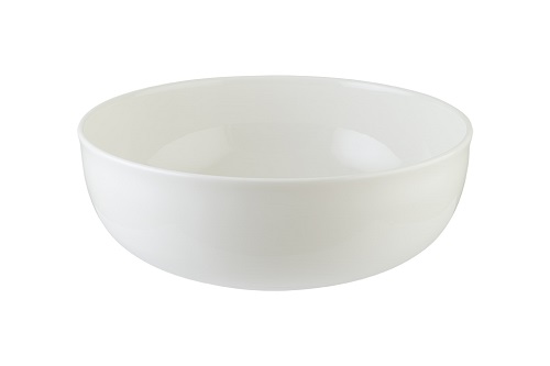 Купить салатник d=180 мм. 990 мл. h=58 мм. белый нит, тонкий край bonna /1/6/432/