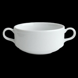 Бульонница 320 мл. с ручками Практик /12/