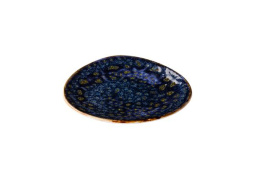 Тарелка треугольная, цвет синий, 17 см, Jersey Style Point Jersey Blue