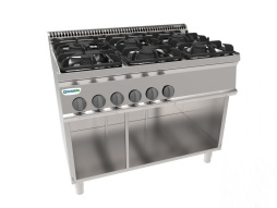 Плита 6 конфорочная 700 серии TECNOINOX PC105G7A 613037 газ