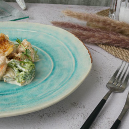 Тарелка d 26,5 см h3 см Sea Blue Frutti di Mare P.L. [1]