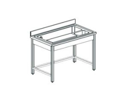 Кухонный стол разделочный для рыбы APACH Chef Line LTPF197S1