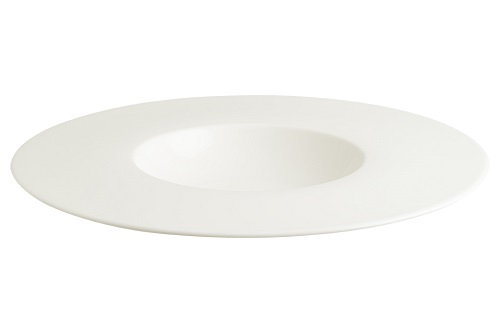 Купить тарелка для пасты d=300 мм. 360 мл. белый нит, тонкий край bonna /1/6/336/