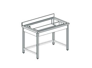 Купить кухонный стол разделочный для рыбы apach chef line ltpf127s1
