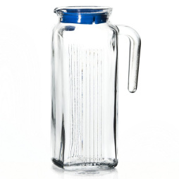 Кувшин FRIGO 1л. с синей крышкой