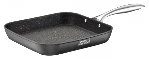 Купить сковорода-гриль 26*26 см. h=4,6 см. 2,35 л. алюм. с антиприг. покрыт. (индукция) st1 pinti /1/