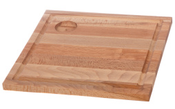 Доска для стейка 295-300х295-300х18 бук промаслен.