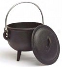 Котелок на 3-х ножках, с крышкой Ø11X9,5CM, чугун COMAS Сервировка