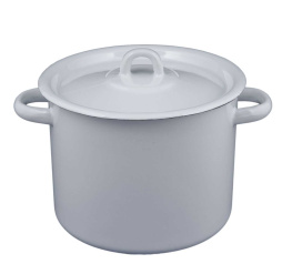 Кастрюля цил. 5,5л светлая петля (4) С41617