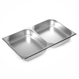 Гастроемкость 1/1х2,5'' 530х325х65 двухсекционная LUXSTAHL [125731]