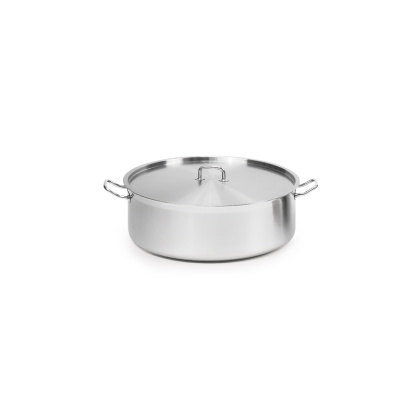 Купить котел 18л низкий нерж. тройное дно d=400 h=150, индукция