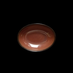 Блюдо овальное 5,75" 150х110мм, красный "Corone Carmen"