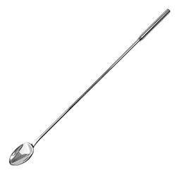 Ложка барменская с утяж. ручкой 31 см. овал. нерж. MGSTEEL /1/200/