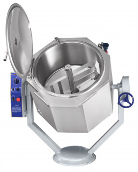 Купить котел пищеварочный опрокидывающийся кпэм-160-омр с миксером
