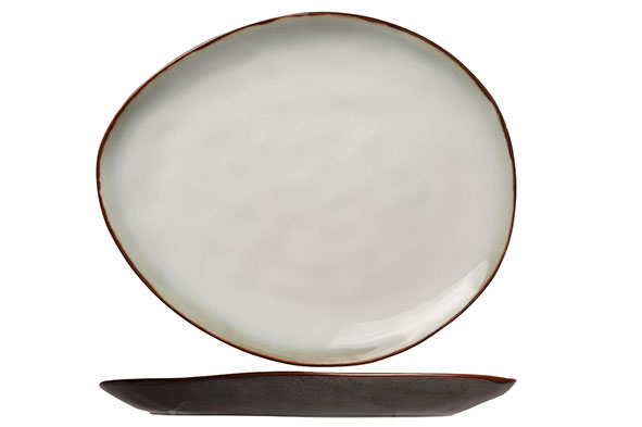 Купить тарелка овальная 19,5x16 см, матовая, plato cosy&trendy plato