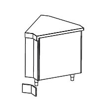 Купить плинтус боковой apach chef line l987805200