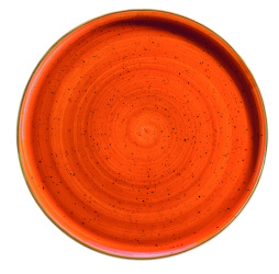 Блюдо для пиццы d=320 мм. Терракота, форма Гурмэ BONNA /1/6/348/