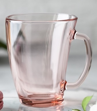 Купить кружка 320 мл. d=90 мм. h=110 мм. розовая шейп  /1/6/912/