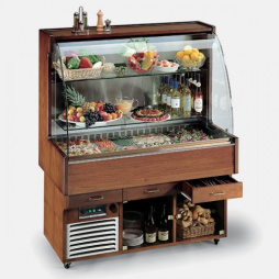 Буфет monterrey 4 темн. орех