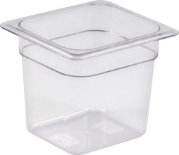 Гастроемкость из поликарбоната GN 1/6 176х164х150 мм