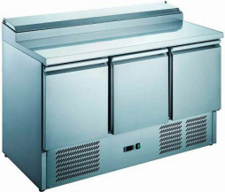 Кухонный стол для пиццы холодильный HURAKAN HKN-PZL3