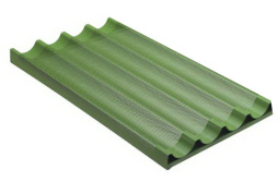 Лист для выпечки багета BASSANINA FTVO4060T 4 волны 400X600 тефлон