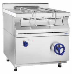 Сковорода электрическая ЭСК-80-0,27-40-Ч, чугунная чаша 572х490х140 мм, площадь дна чаши 0,27 м2, 40