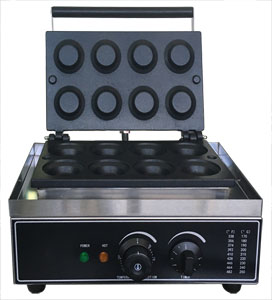 Купить вафельница для тарталеток hurakan hkn-ges228