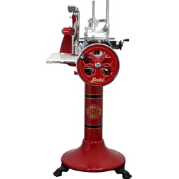Слайсер BERKEL FLYWHEEL (VOLANO) P15 на подставке красный