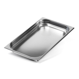 Гастроемкость 0,8мм 1/1х1,5'' 530х325х40 перфорированная3мм: