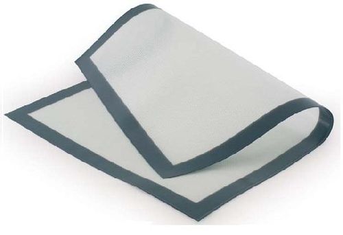 Купить коврик для выпечки 62*42 см. силиконовый белый на ткан. основе /1/