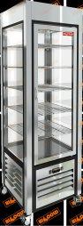 Холодильная витрина кондитерская вертикальная HICOLD VRC 350 FR