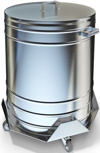 Купить тележка-бак для отходов kayman тб-21