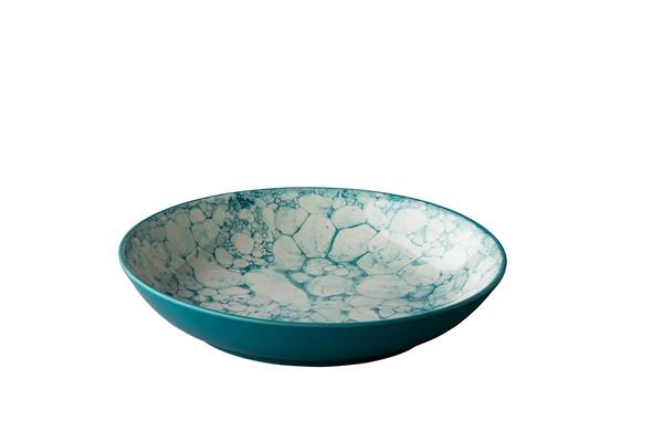 Купить тарелка глубокая 21 см, bubble turquoise style point bubbles