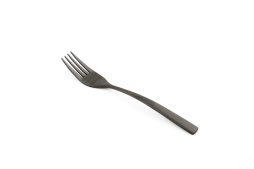 Вилка десертная черная COMAS BCN COLORS 18% Black