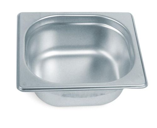 Купить гастроемкость 1/6 h= 65 мм. 176*162 мм. 1 л. нержавеющая сталь mgsteel /1/6/36/