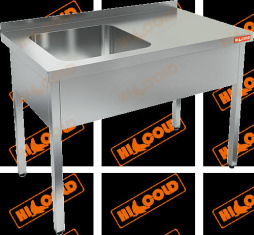 Ванна моечная односекционная HICOLD НСО1М-14/7БЛ