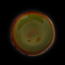 Тарелка мелкая Corone Verde 258 мм синий+зеленый