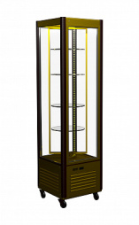 Шкаф кондитерский R400Свр Carboma (D4 VM 400-2 (беж-корич, станд цвета))
