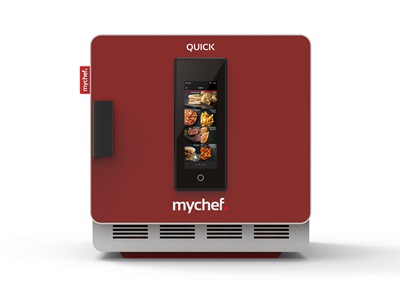Купить печь комбинированная mychef quick 1t qt11fr1d red