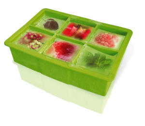 Форма кухонная для льда на 6 кубиков 4*5 см. VB /1/12/48/