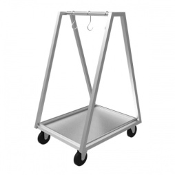 Вешало для мяса выполнено из нерж.профиля 40х40мм, сварная конструкция, в комплект входит 3 крючка, 