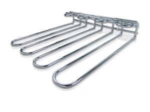 Направляющая для бокалов 31*29 cм. нерж (4 ряда) VB /12/